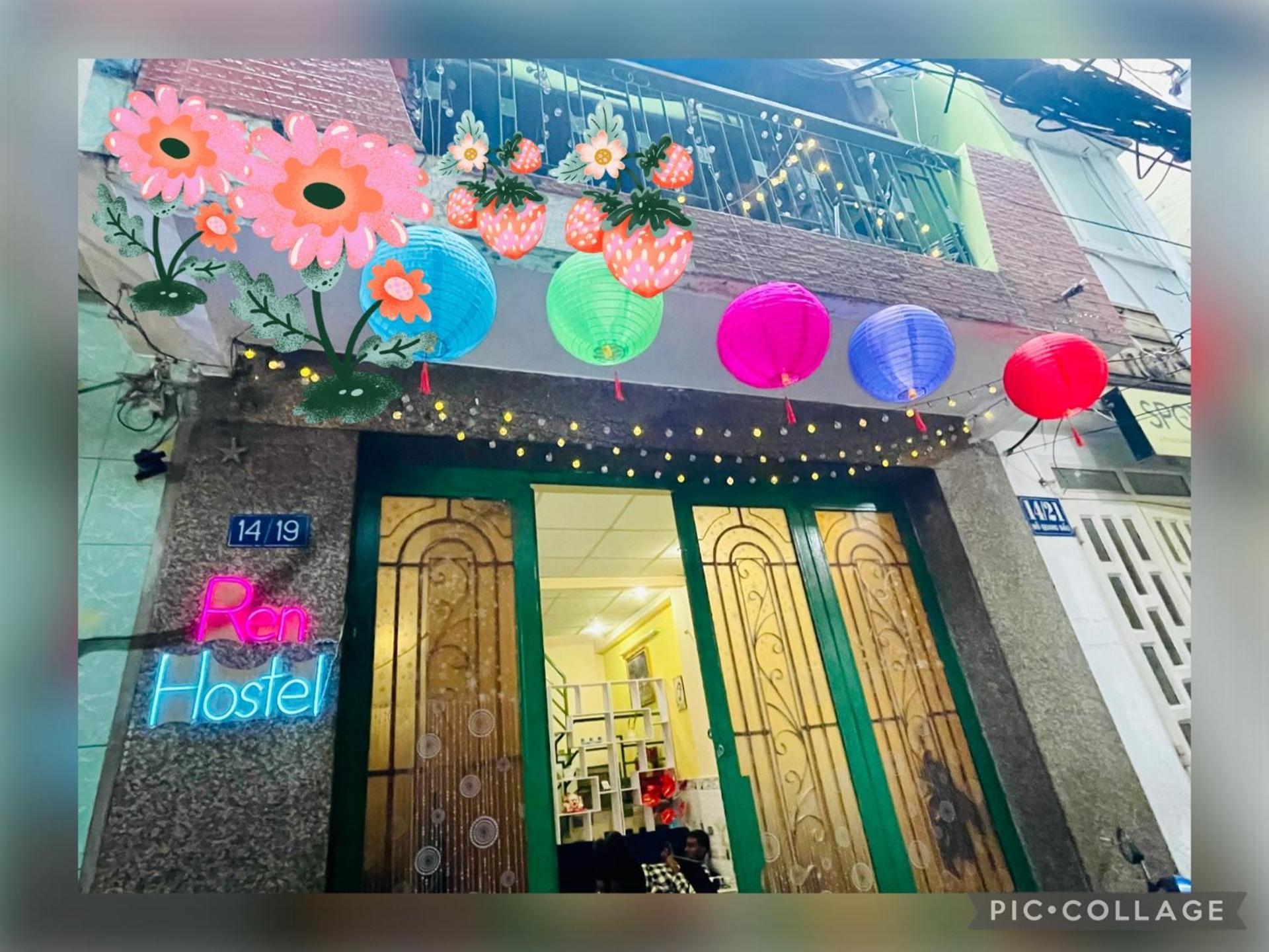 花ren Hostel TP. Hồ Chí Minh Ngoại thất bức ảnh